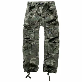 kalhoty plátěné BRANDIT Pure Vintage Trouser Woodland S