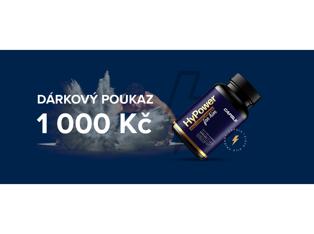 Dárkový poukaz Capsle 1000 Kč