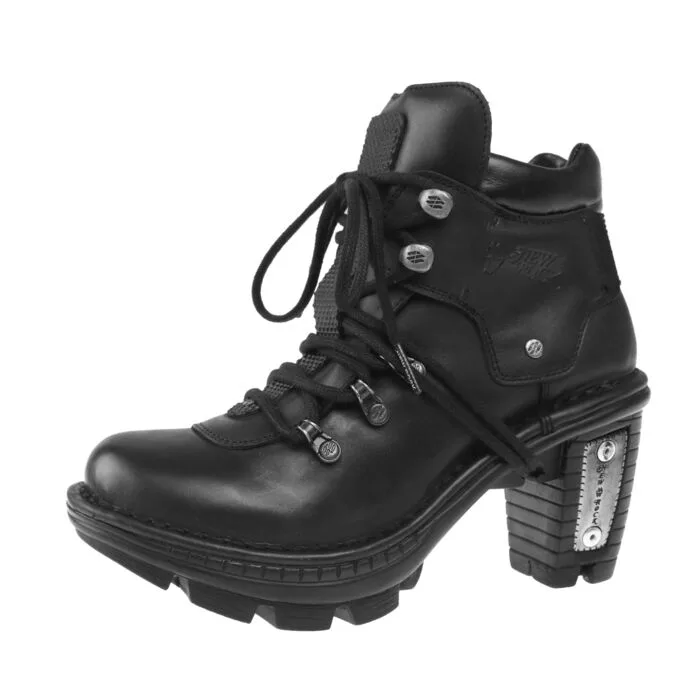 NEW ROCK Itali Negro Černá 37